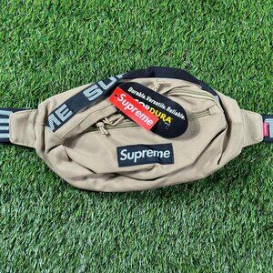 NWT Supreme Waist Crossbody Bag Fanny Pack SS18 Beige